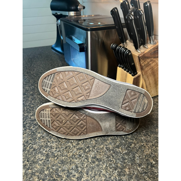 Converse Chuck Taylor Hi-Top Sneakers Bright Red - Picture 7 of 9